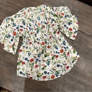 Maeve Anthropologie Floral Top